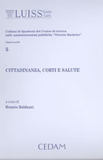 Cittadinanza, corti e salute - a cura di Renato Balduzzi - Cedam